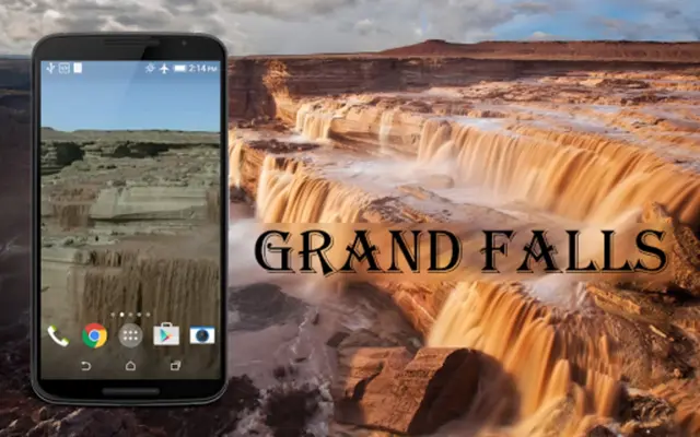 Grand Falls Live Wallpaper android App screenshot 4